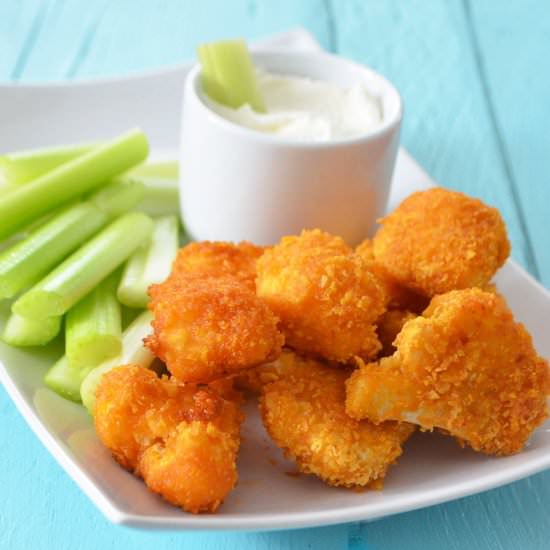 Buffalo Cauliflower Bites