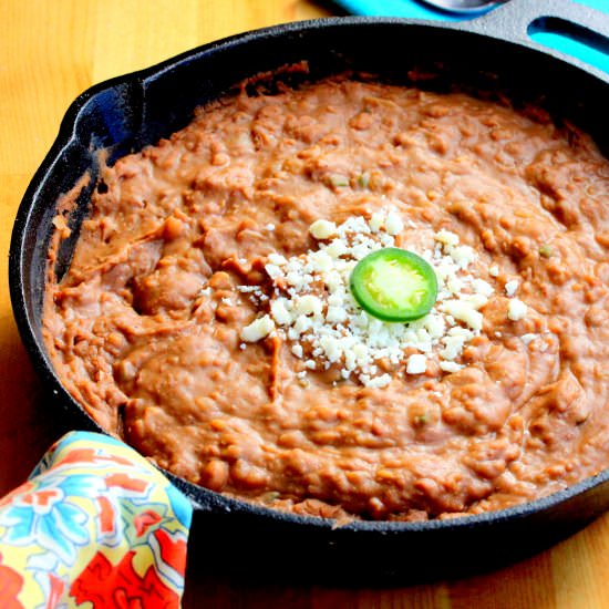 Easy Gourmet Refried Beans