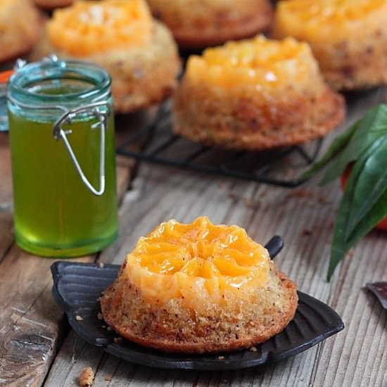 Upside down Clementine  Muffins