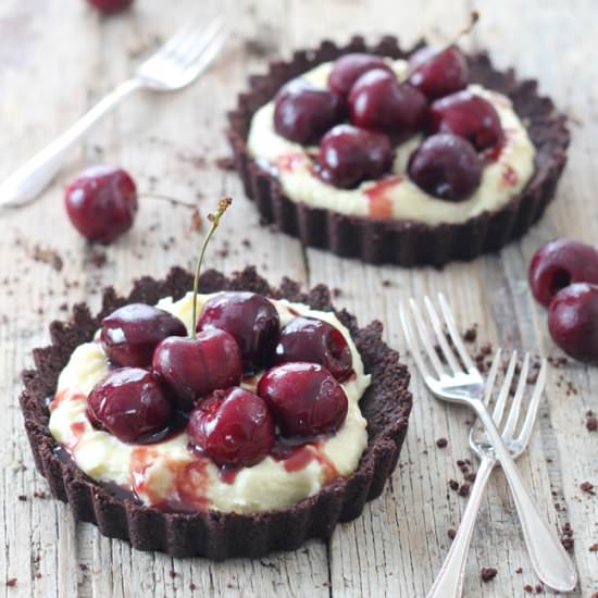 Choc-Cherry Tarts