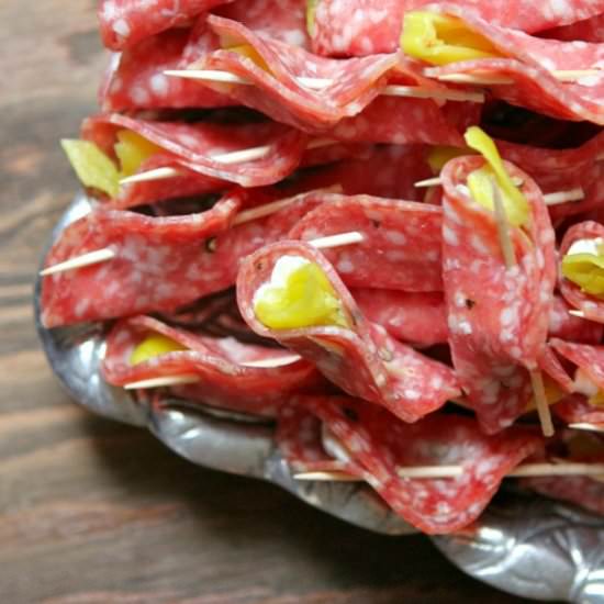 Easy Salami Appetizers