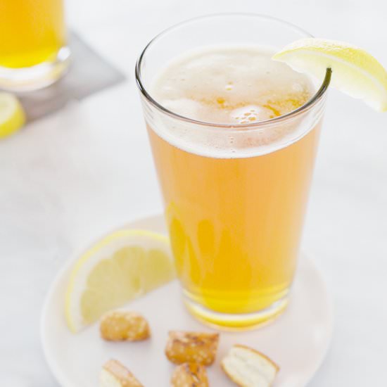 Bourbon and Honey Beer Cocktail