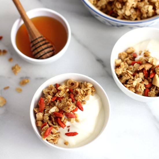 Stovetop Granola