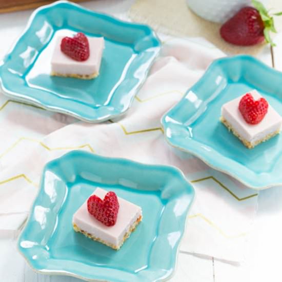 Strawberry Coconut Cream Bites