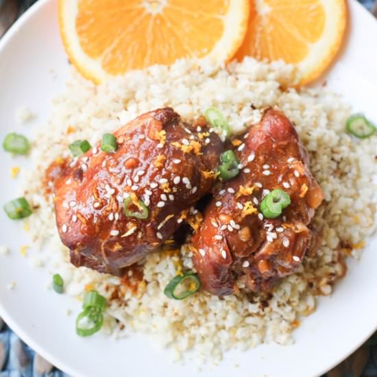 Sesame Orange Chicken