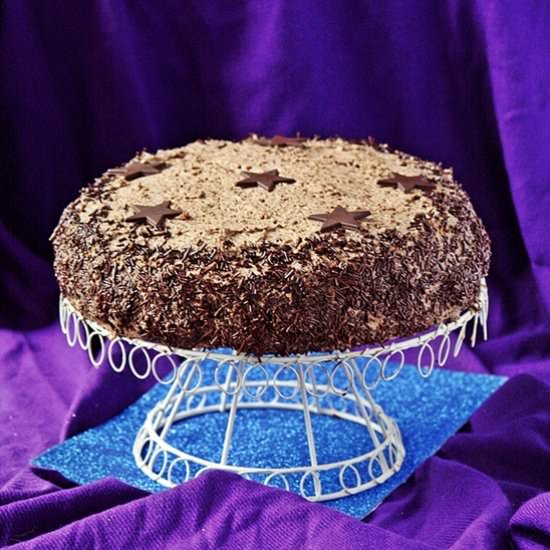 Chocolate & Coffee Layer Cake