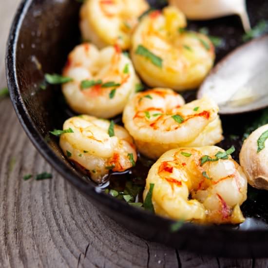 Catalan-Style Garlic Shrimp