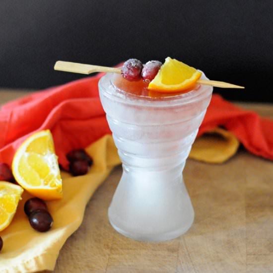 Orange and Cranberry Martini