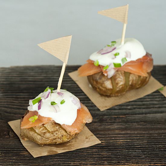 Salmon potato