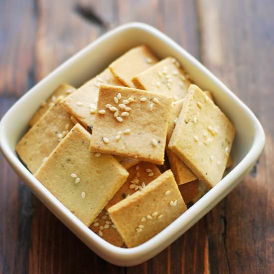 Gluten free crackers