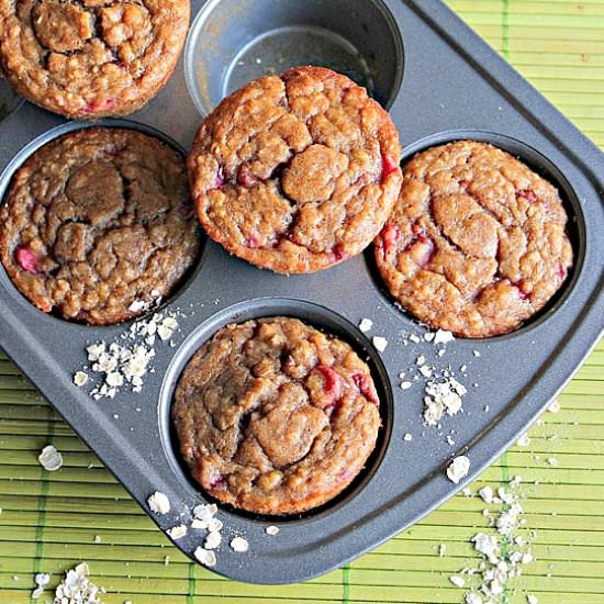 Oatmeal Banana Muffins