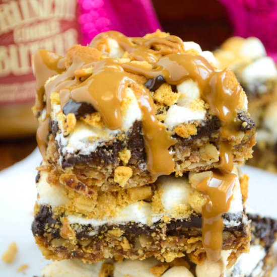 Cookie Butter Smore’s Bars