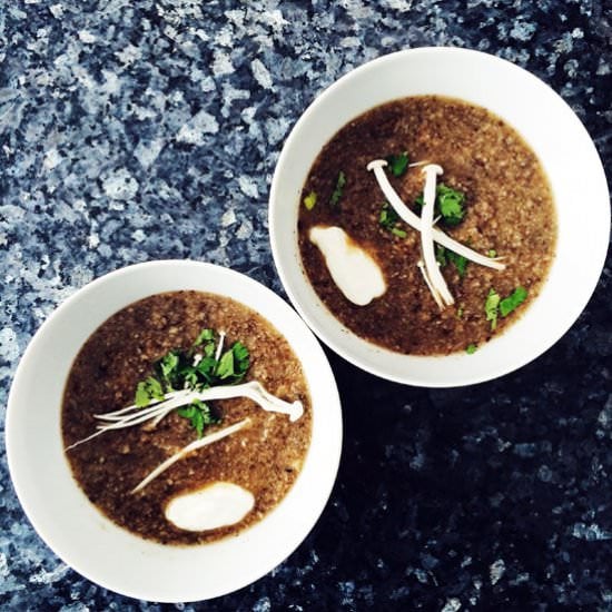 Dairy-Free Mushroom Soup