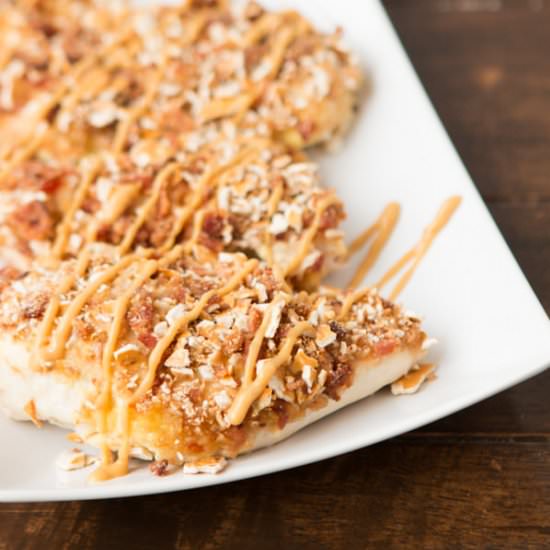 Bacon Honey Mustard Pretzel Chicken
