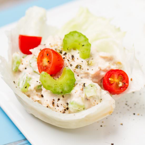 Healthy Tuna Salad {without Mayo}
