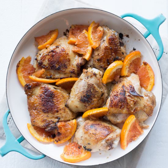 Vanilla Balsamic Roasted Chicken