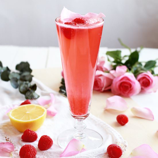 Raspberry Rose Mocktail