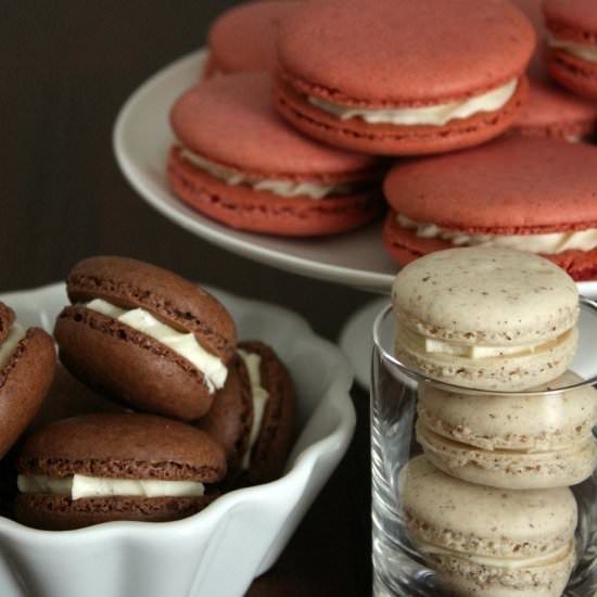 Vanilla Bean Macarons