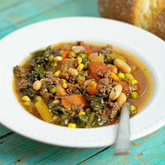 Poor Man’s Vegetable Beef Soup