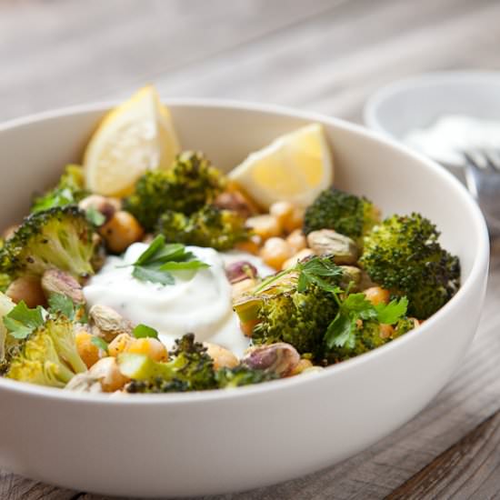 Loaded Broccoli Rice Bowl