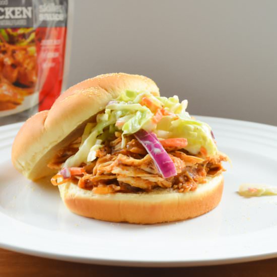 Smokey BBQ Pulled Chicken Sandwich