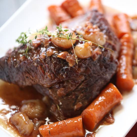 Sweet & Savory Braised Brisket