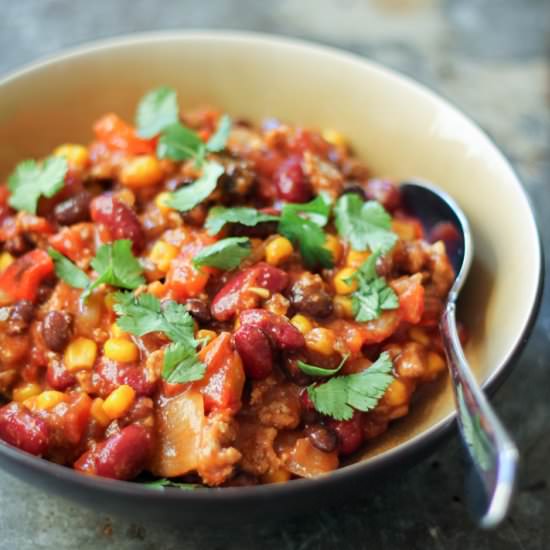 Healthy Turkey Chili