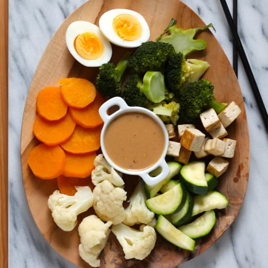 Indonesian gado gado