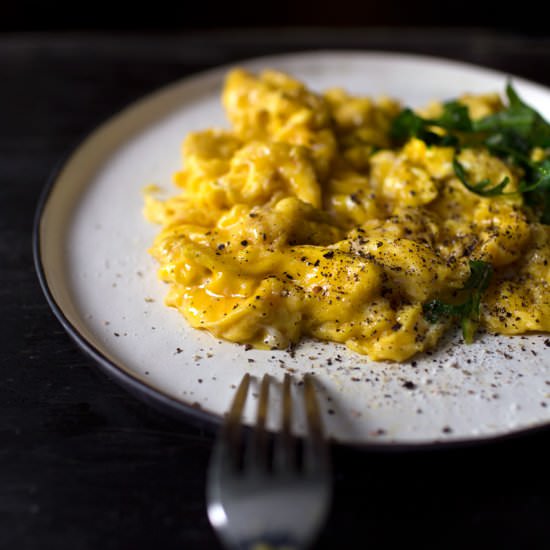 Magic scrambled eggs