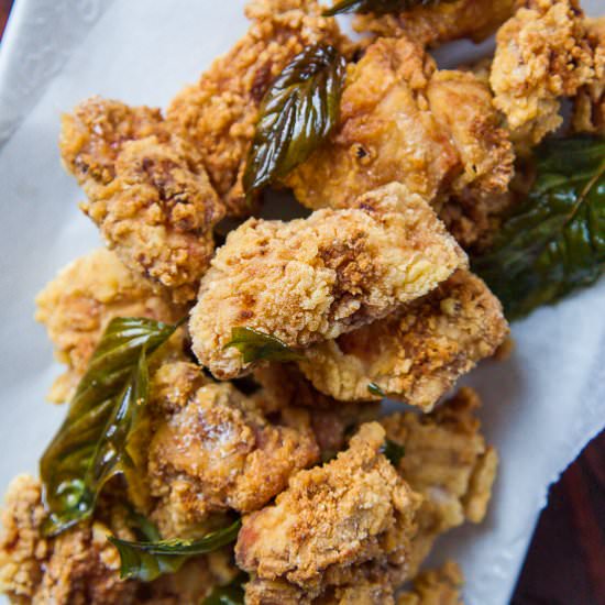 Taiwanese Popcorn Chicken