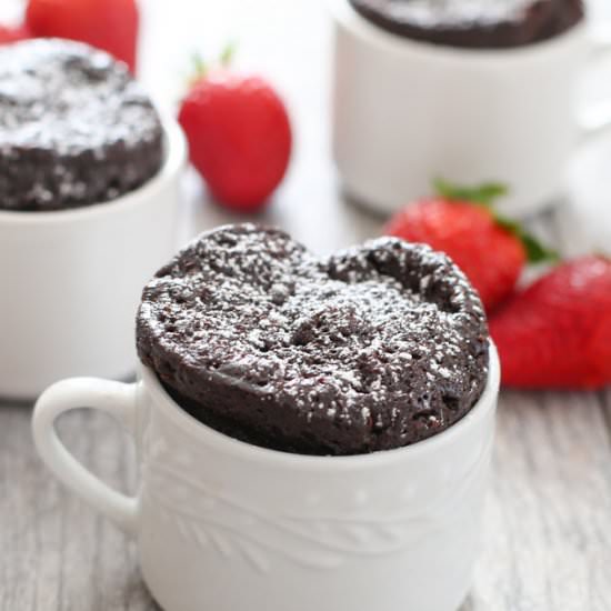 Flourless Chocolate Mug Cake