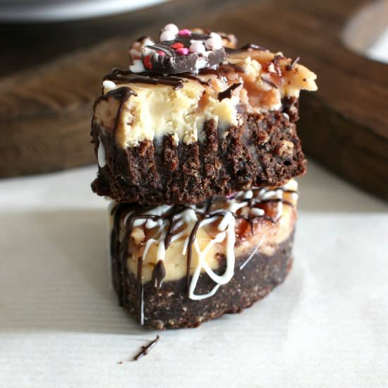 Raspberry Cheesecake Brownies