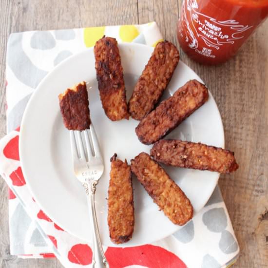 Sesame Sriracha Tempeh