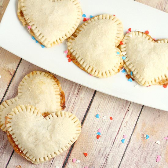 Mini Valentine’s Heart Pies