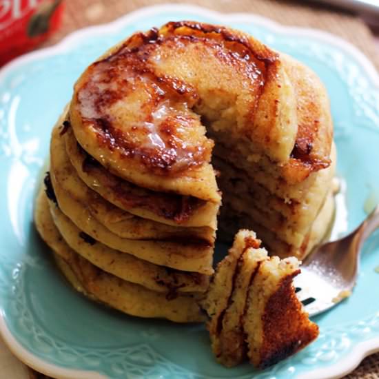 Cinnamon Swirl Pancakes