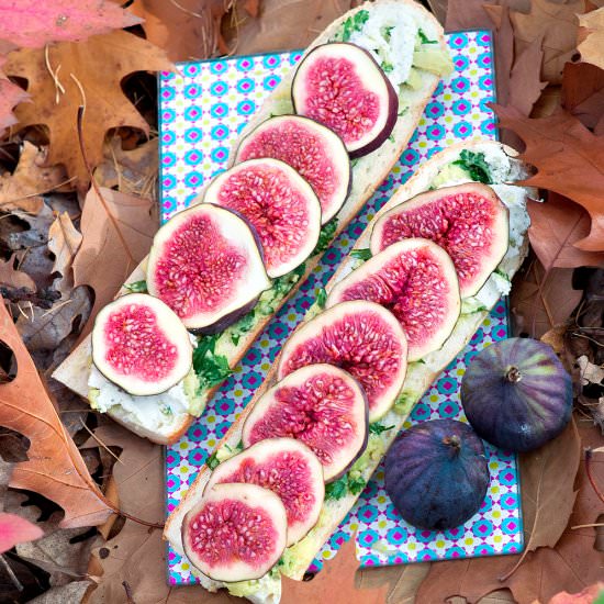 Bruschetta with figs