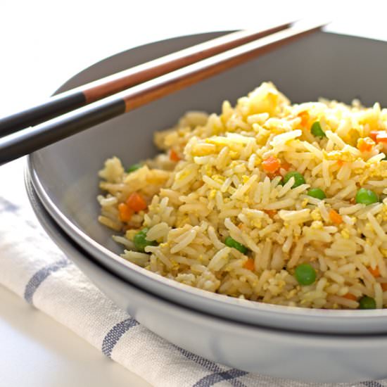 Simple Vegan Fried Rice