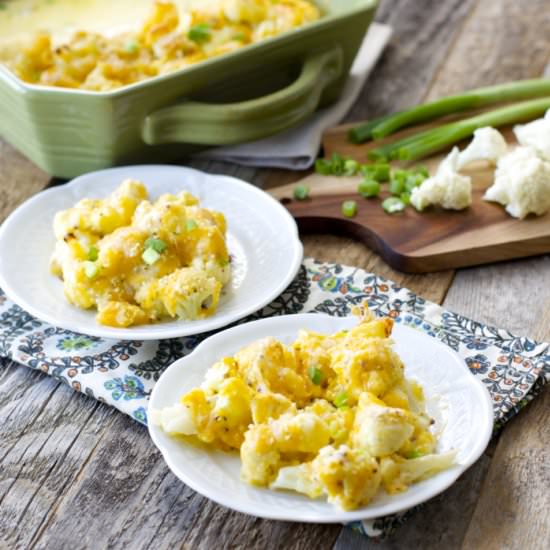 Cheesy Cauliflower Casserole
