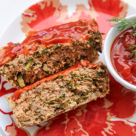 Turkey and Kale Meatloaf
