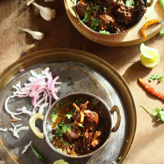 Garlic Mutton