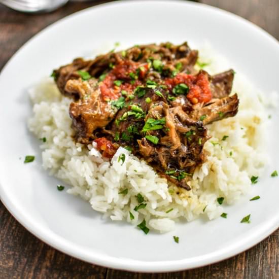 Slow Cooker Honey Balsamic Pork