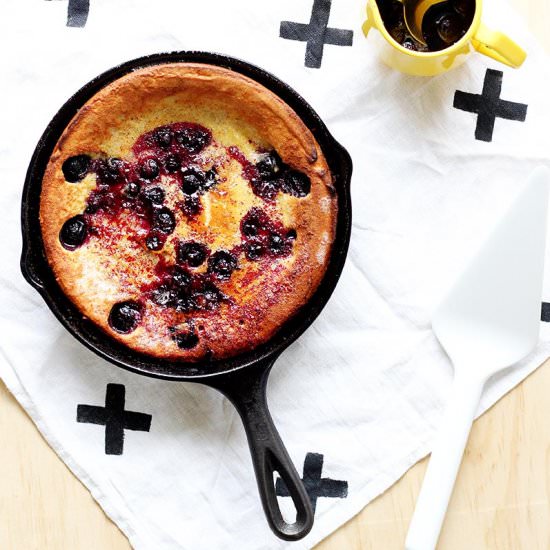 Buckwheat Dutch Baby Pancake