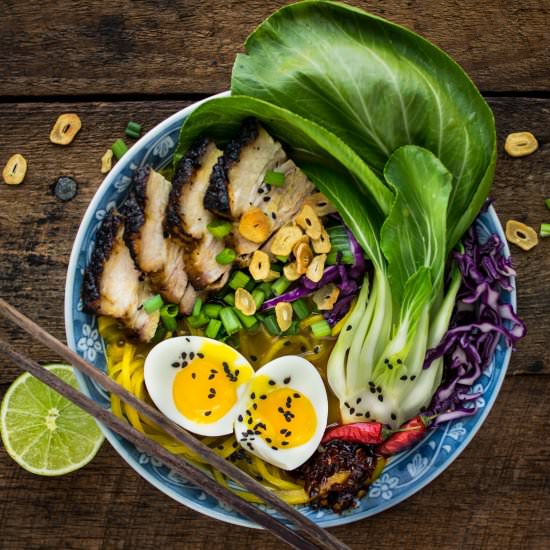 Golden Beet Ramen