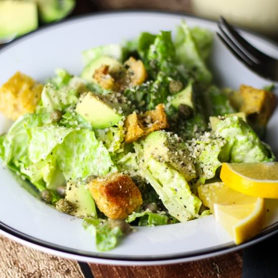 Vegan Caesar Salad