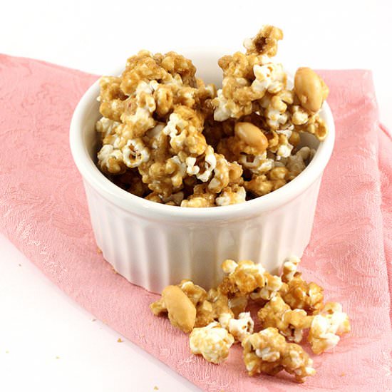 Homemade Caramel Popcorn