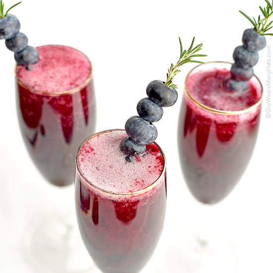 Blueberry Bellini
