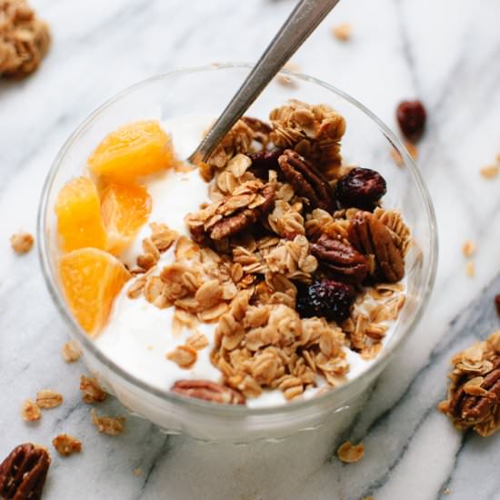 Cranberry Orange Granola
