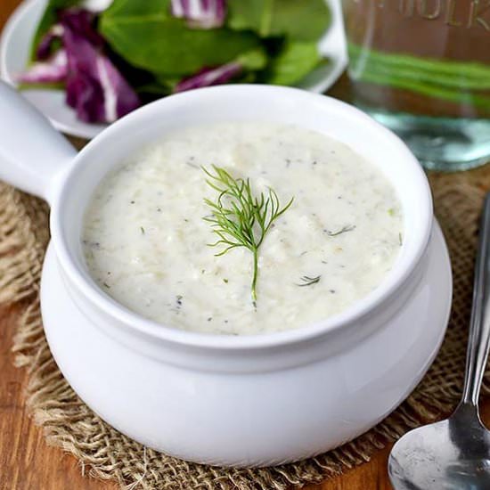 Low-Carb Cauliflower Cheese Soup