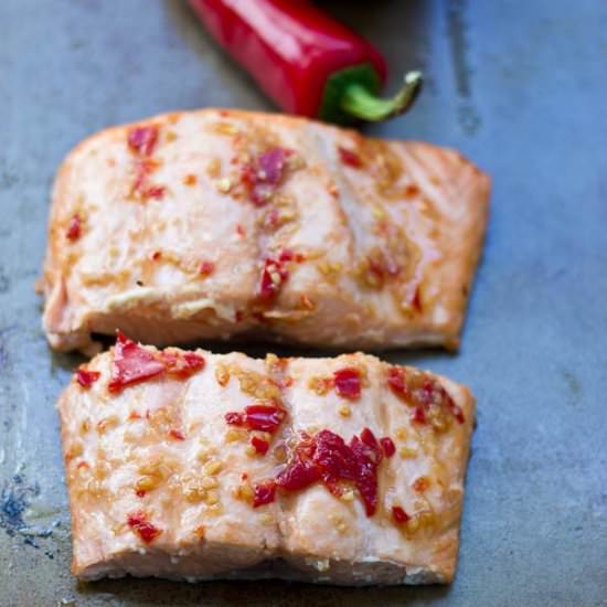 Sweet Chili Thai Salmon