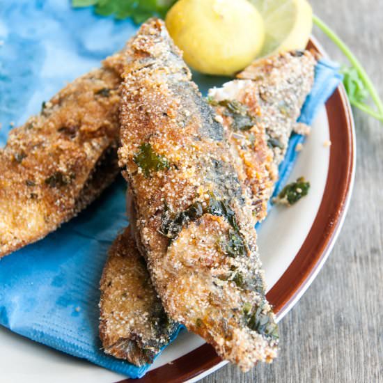 Crispy Fried Sardines